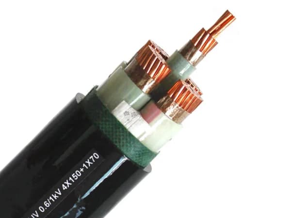 Three-Phase Copper Cable