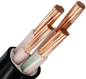 Cable aislado XLPE/PVC de 3 x 35 + 1 س 16 مم2