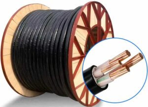 Cable aislado XLPE/PVC de 3 x 35 + 1 x 16 mm2 3+1